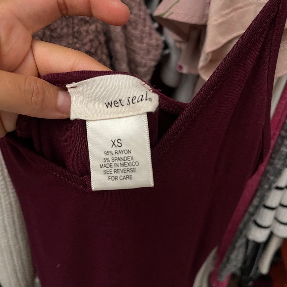 Skin tight wet seal long dress
